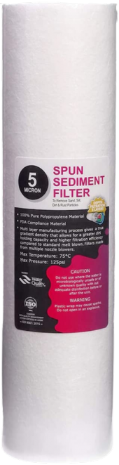 Su Arıtma Filtre Seti 5 Li Çift Karbon 75 Gpd Vontron Membran thumbnail 3