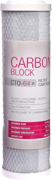 Su Arıtma Filtre Seti 5 Li Çift Karbon 75 Gpd Vontron Membran thumbnail 4