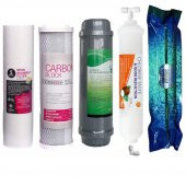 Su Arıtma Filtre Seti 7 Li Çift Karbon Platınum Mineral Alkali thumbnail 4