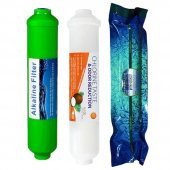 Su Arıtma Filtre Seti 7 Li Çift Karbon Platınum Mineral Alkali thumbnail 5