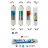 Su Arıtma Filtresi Inline Filtre Seti Reverse Osmos Filtre Seti (554612458) thumbnail 1