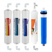 Reverse Osmosis Kapalı Kasa Su Arıtma Cihazı 5li Filtre Seti thumbnail 1