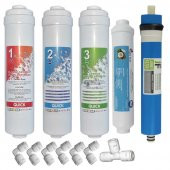 Su Arıtma Filtresi Inline Filtre Seti Reverse Osmos Filtre Seti thumbnail 1