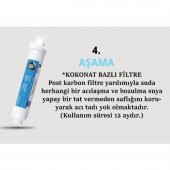 Reverse Osmosis Tezgahaltı Su Arıma Cihazı Tatlandırıcı Son Karbon Filtre 2li - 3