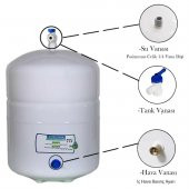 Su Arıtma Cihazı için 8 Lt Su Arıtma Deposu thumbnail 5