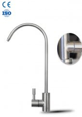 Su Arıtma Cihazı Sus 304 Paslanmaz Fırçalanmış Lüks Musluk thumbnail 2