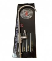 Su Arıtma Cihazı Sus 304 Paslanmaz Fırçalanmış Lüks Musluk thumbnail 3