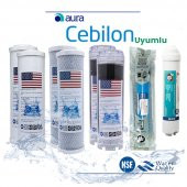 Ihlas Su Arıtma Filtresi Uyumlu Çift Karbonlu Filtresi 2 Yıllık Filtre Seti thumbnail 1