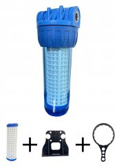 Daire Girişi Yıkanabilir Filtreli Su Arıtma Filtre Kabı thumbnail 4