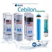 Ihlas Aura Cebilion Uyumlu Su Arıtma 2 Yıllık Filtre Seti Standart Membranlı thumbnail 1