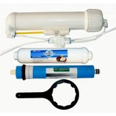 SU ARITMA CIHAZI 75 GPD MEMBRAN FİLTRE+MEMBRAN FİLTRE KABI SETİ,ÇEKVALF,FLOW,OTOSHUT OF,TADLANDIRICI - 1