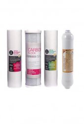 Su Arıtma Cihazı 4 Lü Filtre Seti - Ekonomik Set - Nsf Onaylı thumbnail 1