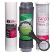 Açık Kasa Su Arıtma Cihazı 3lü Filtre Seti+açma Anahtarı Hediye thumbnail 1