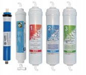 Sulook Kapalı Kasa Su Arıtma Cihazlarına Uyumlu 4lü Filtre Seti Vontron Membranlı thumbnail 1