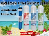 Sulook Kapalı Kasa Su Arıtma Cihazlarına Uyumlu 4lü Filtre Seti Vontron Membranlı thumbnail 2