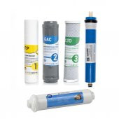 SULOOK SU ARITMA CİHAZI AÇIK KASA ÇİFT KARBONLU 5Lİ FİLTRE SETİ VONTRON MEMBRANLI thumbnail 1