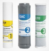 SULOOK SU ARITMA CİHAZI AÇIK KASA ÇİFT KARBONLU 5Lİ FİLTRE SETİ VONTRON MEMBRANLI thumbnail 2