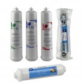 Sulook Kapalı Kasa Su Arıtma Cihazlarına Uyumlu, Üstten Çift Çubuklu Inlıne 6lı Filtre Seti Lg Membranlı thumbnail 2