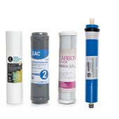 Sulook Açık Kasa Su Arıtma Cihazlarına Uyumlu 4lü Filtre Seti Vontron Membranlı - 1