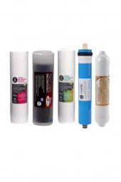 - Ihlas Su Arıtma Cihazı Filtresi 5li Filtre Seti 1 Mikron Sediment Filtreli - 1