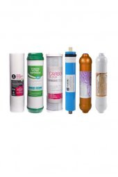 Su Arıtma Cihazı 6lı Filtre Seti Vontron Membranlı Gold Mineral Filtreli - 1