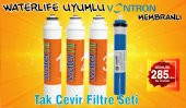 Waterlife Su Arıtma Cihazı Uyumlu Tak-Çevir 5li Filtre Seti - 4