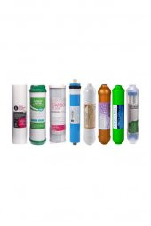 Su Arıtma 8 li Filtre Seti Gold Mineral Alkali Detox Filtre - 1