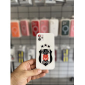 Apple İphone 14 Beşiktaş Taraftar Kılıf - 1