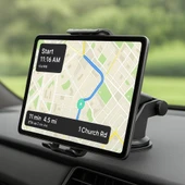 Polham Araç Içi Vantuzlu Torpido ve Cama Yapışan Tablet Tutucu, Teleskopik Tablet Tutucu thumbnail 8