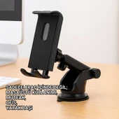 Polham Araç Içi Vantuzlu Torpido ve Cama Yapışan Tablet Tutucu, Teleskopik Tablet Tutucu thumbnail 4