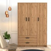 Mezza Grande Modern 3 Kapılı 2 Çekmeceli Gardırop 3506 - 1
