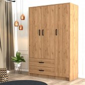 Mezza Grande Modern 3 Kapılı 2 Çekmeceli Gardırop 3506 - 2