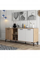 Mezza Aurora Metal Ayaklı Modern Konsol 1634 - 1