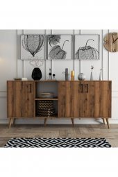 Mezza Exxen Ahşap Ayaklı Modern Konsol 1622 thumbnail 1