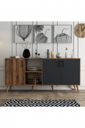 Mezza Exxen Ahşap Ayaklı Modern Konsol 1620 - 1