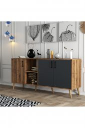 Mezza Exxen Ahşap Ayaklı Modern Konsol 1620 - 2