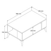 Mezza Authentic Orta Sehpa 2060 - 5