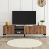 Mezza Aurora (Metal Ayaklı) Tv Ünitesi Hat Rengi 1592 - 1