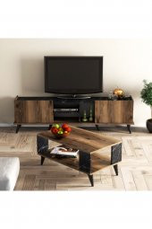 Mezza Elegante Tv Üitesi City Orta Sehpa Takımı 1330 - 2024 - 1