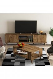Mezza Elegante Tv Ünitesi City Orta Sehpa Takımı 1310 - 2022 - 1