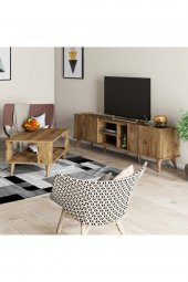 Mezza Elegante Tv Ünitesi City Orta Sehpa Takımı 1310 - 2022 - 2