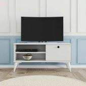 Mezza Retro Tv Ünitesi 90 cm Beyaz 1554 - 2