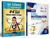 Etkili Matematik YKS TYT Matematik Soru + 60 Günde Video Ders 2 Kitap Set Etkili Matematik - 2