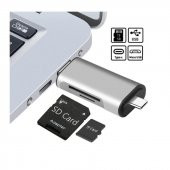 Type C Usb Kart Okuyucu Micro Sd Card Reader Çevirici Dönüştürücü Adaptör - 5