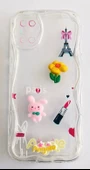 Samsung Galaxy A21S Uyumlu Emojili Kalın Yumuşak Şeffaf Kılıf - 1