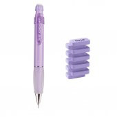 Serve Deep 0.7 mm Mekanik Kurşun Kalem Lavanta - Steps Lavanta Silgi - 1