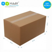 HAAY AMBALAJ 50x30x25 Cm Çift Oluklu A-Box Koli 10 ADET - 3