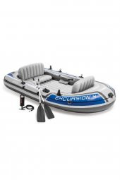 Intex 68324 Excursion 4 Kişilik Şişme Bot Set 315x165x43 Cm - 1
