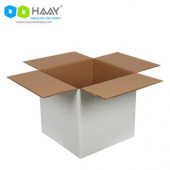 HAAY AMBALAJ 35x35x35 Cm Beyaz Çift Oluklu A-Box Koli 10 ADET - 3