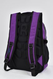 Elatae Unisex Ortopedik Çok Gözlü Günlük Seyahat Okul Sırt Çantası Mor 2237 thumbnail 5